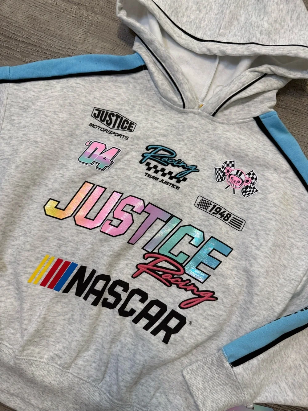•JUSTICE• NASCAR HOODIE